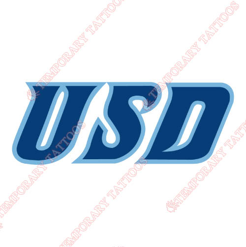 San Diego Toreros Customize Temporary Tattoos Stickers NO.6114